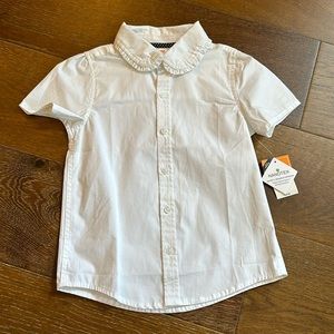 NWT Gymboree girls button up shirt size 8